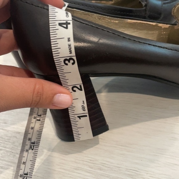 Vintage square toe chunky heel Nine - Picture 10 of 10